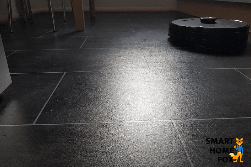 test nettoyage aspirateur robot m8 pro lavage sol